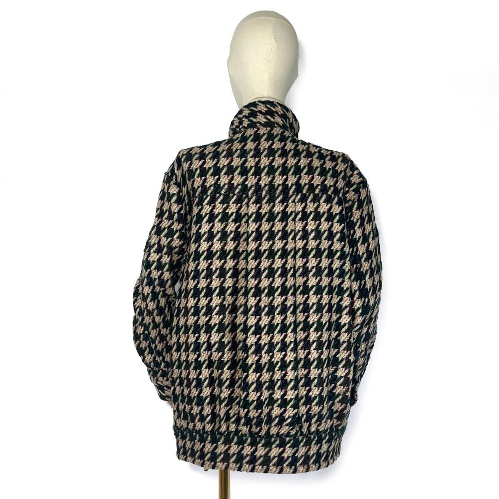 Veronica Beard Multicolor Houndstood Asymetrical … - image 5